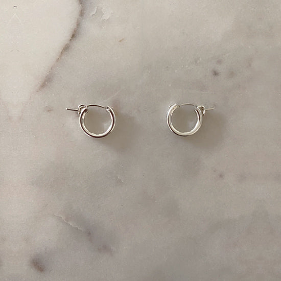 Latch Hoop Earrings