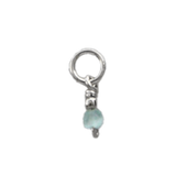 Aqua Cat Eye Charm