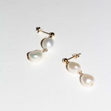 Ariadne Pearl Drops Stud Earrings