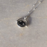 As Above, So Below Spinner Necklace | Sterling Silver