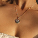 As Above, So Below Spinner Necklace | Sterling Silver