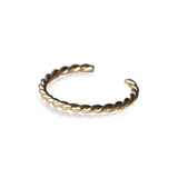 Chunky Twist Bangle Bracelet