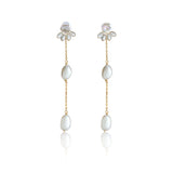 Sabine Pearl Earrings — Pearl Collar