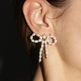 The Pearl Bow Earrings