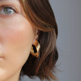 Triple Twist Earrings